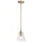 Nuvo Dover 1-Light Small Pendant Vintage Brass with Clear Glass 60/7410 - alternate 5